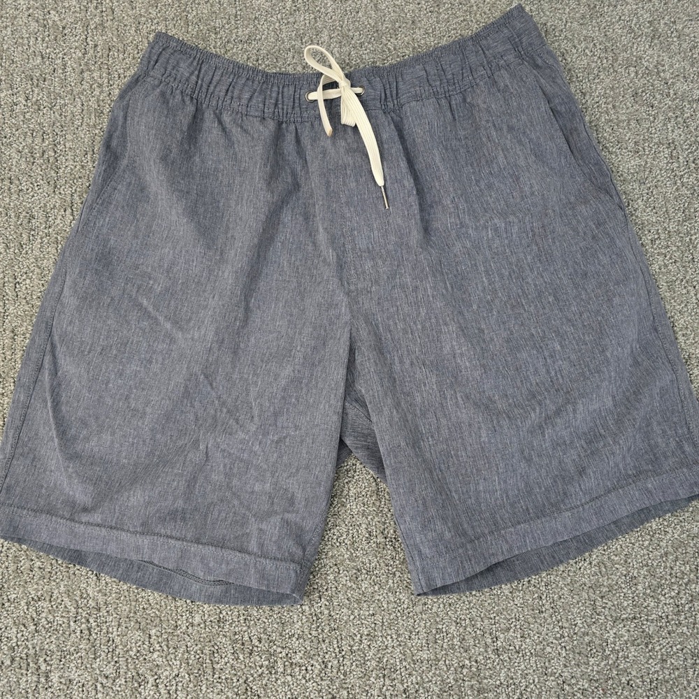 Fair Harbor Swim Performance Shorts‎ Mens M Blue Stretch Beach Surf Vacation